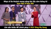 Nhạc sĩ Sa Huỳnh mang sáng tác lấy cảm hứng từ hoa hậu H'Hen Niê