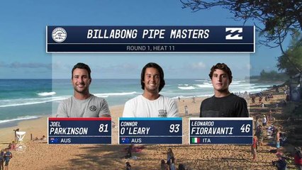 Adrénaline - Surf : J.Parkinson vs. C.O'Leary vs. L.Fioravanti - Heat Highlights