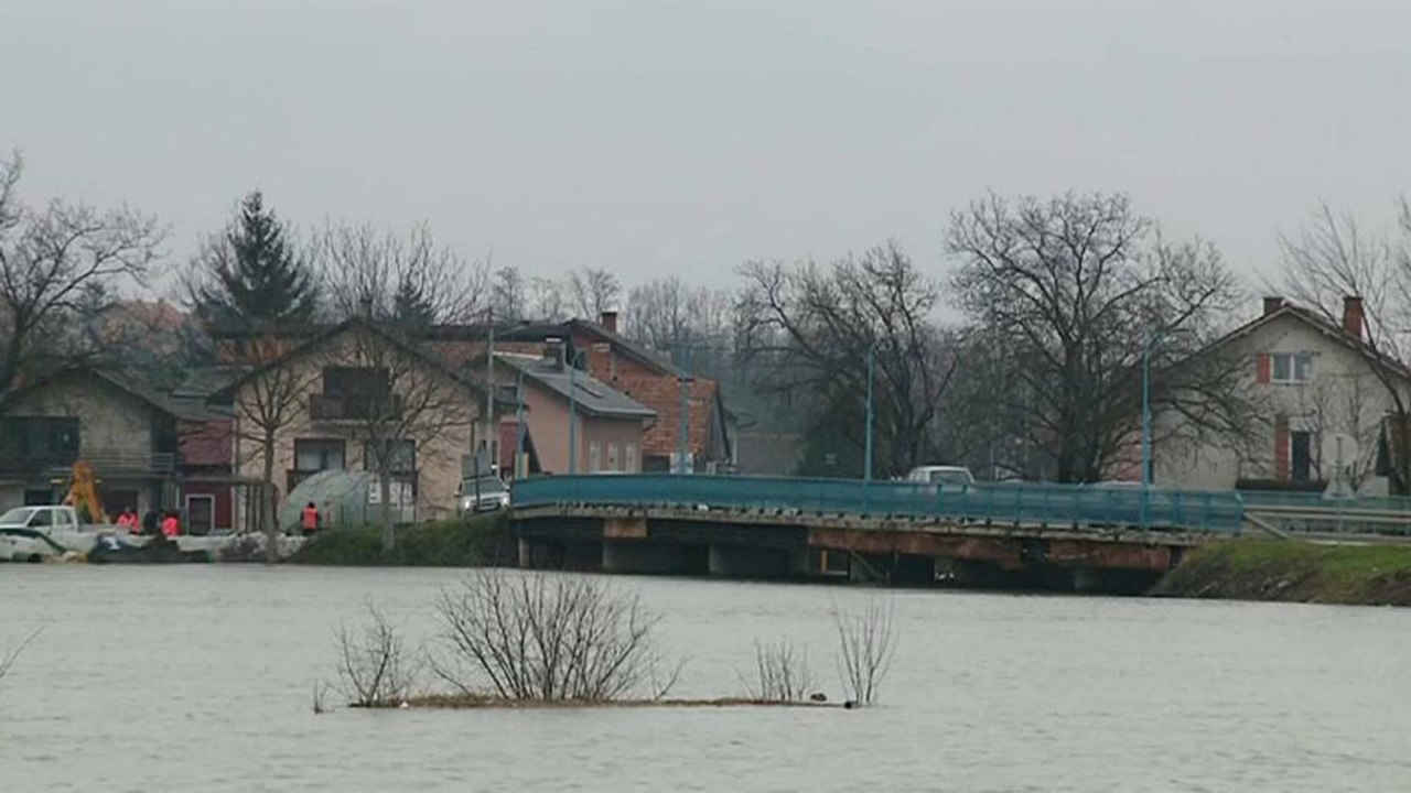 Überschwemmungen in Kroatien