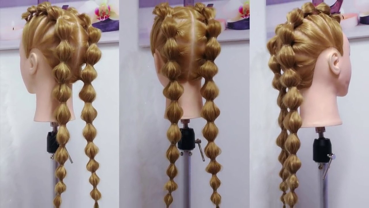 Trenzas Holandesas con Burbujas- Boxer Braids - Trenzas de Boxeadora