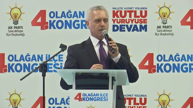 AK Parti Sancaktepe 4. Olağan Kongresi - AK Parti Genel Başkan Yardımcısı Ataş - İSTANBUL