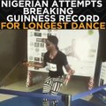 Young Nigerian Michael Ifeanyi attempts breaking the Guinness World Record for longest dance ever by individual