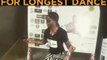 Young Nigerian Michael Ifeanyi attempts breaking the Guinness World Record for longest dance ever by individual