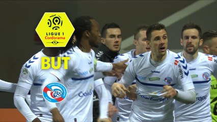 But Jérémy BLAYAC (46ème) / Toulouse FC - RC Strasbourg Alsace - (2-2) - (TFC-RCSA) / 2017-18
