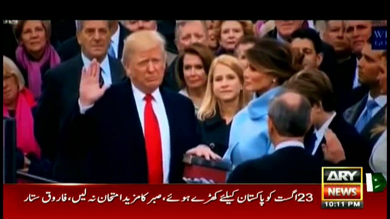 Take a glimpse into US President Donald Trump's political career