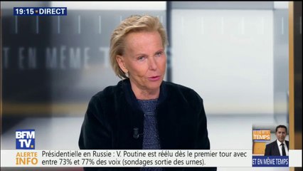 Russie: "Cette élection est faite pour vérifier le niveau de contrôle sur les citoyens", dit Christine Ockrent