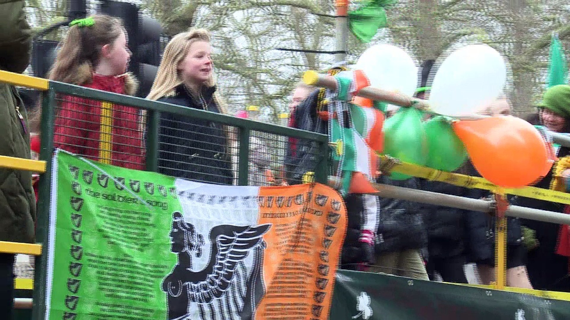 ⁣St. Patrick's Day celebrations come to an end in London