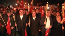 Şehitler anısına yürüyüş düzenlendi -KIRIKKALE