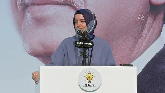 AK Parti Sultanbeyli 6. Olağan Kongresi - Aile ve Sosyal Politikalar Bakanı Kaya (2) - İSTANBUL
