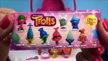 Dreamworks Trolls Toys Surprises Blind Bags Series 4 Tin Plastic Chocolate Eggs Opening Fun Poppy