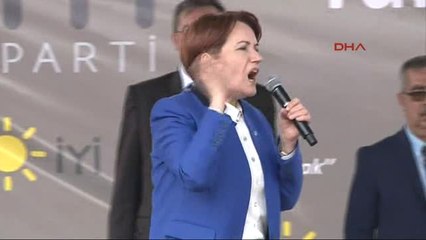 Balıkesir İyi Parti Lideri Akşener Balıkesir'de Konuştu