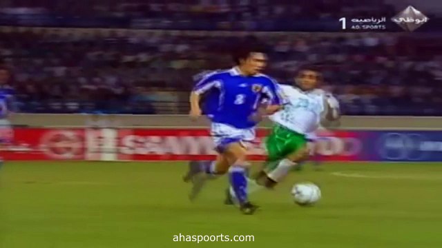 الشوط الثاني مباراة اليابان و السعودية 1-0 نهائي كاس اسيا 2000