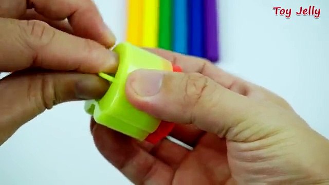 Play and Learn Colours with Play Doh Modelling Clay with Cars Cookie Cutters