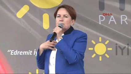 Balıkesir İyi Parti Lideri Akşener Balıkesir'de Konuştu