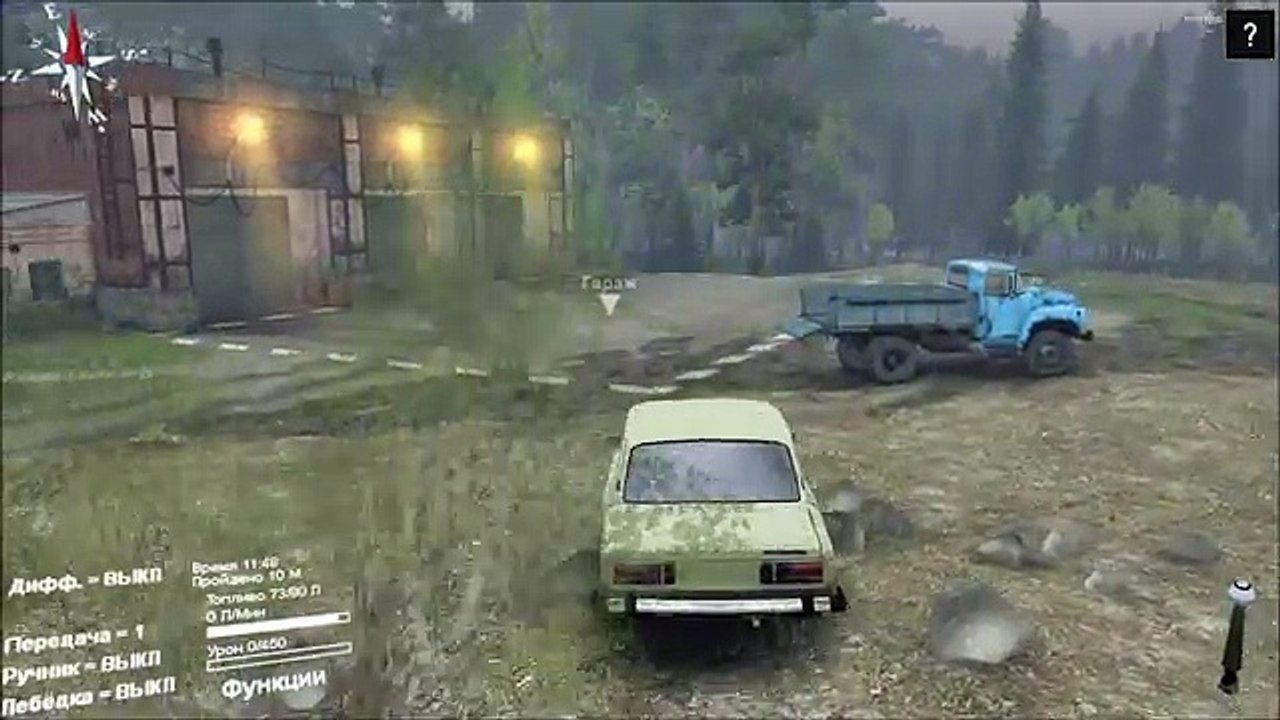 Обзор модов Spin Tires #9 ВАЗ 2106