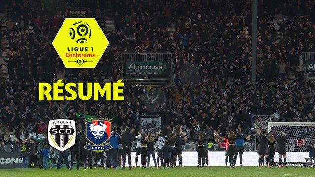 Angers SCO - SM Caen (3-0) - Résumé - (SCO-SMC) / 2017-18