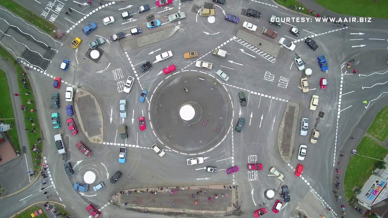 Comment fonctionne le plus compliqué des ronds point du monde