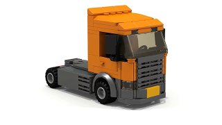LEGO City Scania Truck Instructions