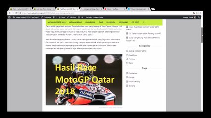 Hasil MotoGP Qatar 2018 Lengkap