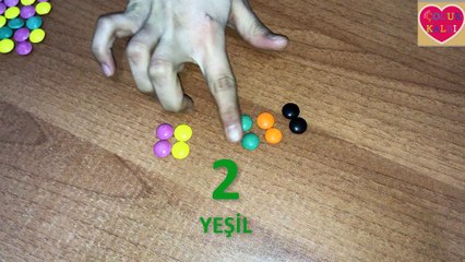 BOLİBONLARLA RENKLERİ VE SAYILARI ÖĞRENİYORUZ