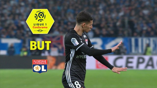 But Houssem AOUAR (52ème) / Olympique de Marseille - Olympique Lyonnais - (2-3) - (OM-OL) / 2017-18