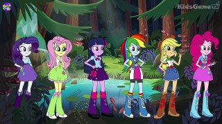 Equestria Girls Transform Into WITCHes - My Little Pony Coloring Transformation