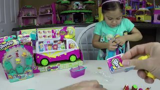 Super Cool Shopkins IceCream Truck | Kid Friendly Blind Basket Toy Opening | Season 3