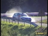 Crash Clio rallye du Mont Blanc 2004