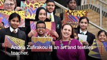 Andria Zafirakou - 'I want to share this honour with my fellow teachers and wonderful students'