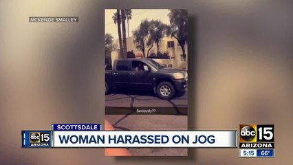 Woman harassed on jog in Scottsdale