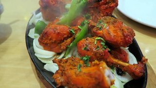 INDIAN FOOD TASTE TEST - INDIAN CUISINE - INDIAN COOKING - TANDORI CHICKEN
