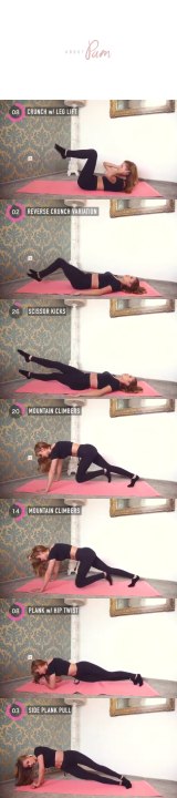 10 MIN INTENSE AB WORKOUT // No Equipment | Pamela RF