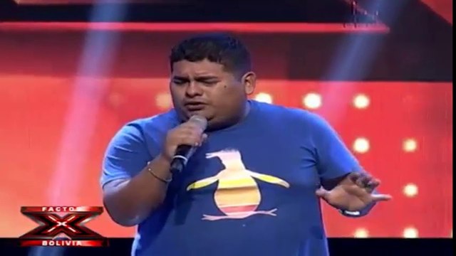 Arlex Rodriguez impacta a los jurados del Factor X Bolivia 2018