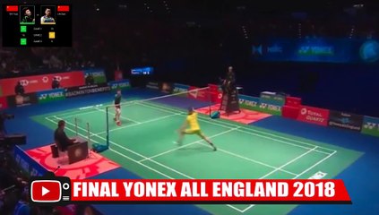 FINAL All England 2018 - SHI Yuqi vs LIN Dan - Single Man