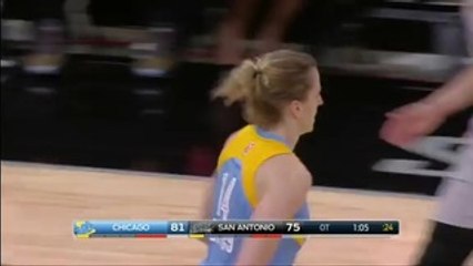 Allie Quigley scores 16 points in win over the Stars