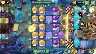 Plants vs Zombies 2 - Dark Ages Night 19 to Night 20