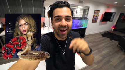 SNAKE PRANK ON GIRLFRIEND ! - Smart TV