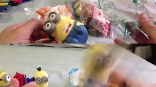 Despicable Me 2 McDonalds Happy Meal Toys