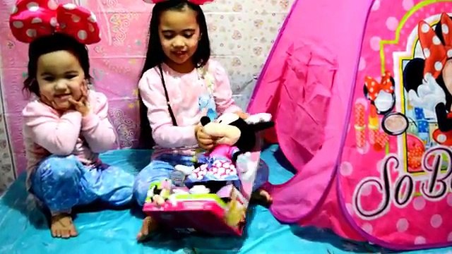 Disney Junior Videos Mickey Mouse Clubhouse Super Cool Playtent Surprise Toys Kids Balloons and Toys