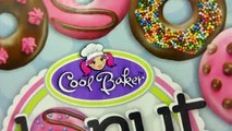 NO BAKE Rainbow Sprinkles DONUT MAKER Food Playset Kit with Shoppies Doll Donatina - Cookieswirlc