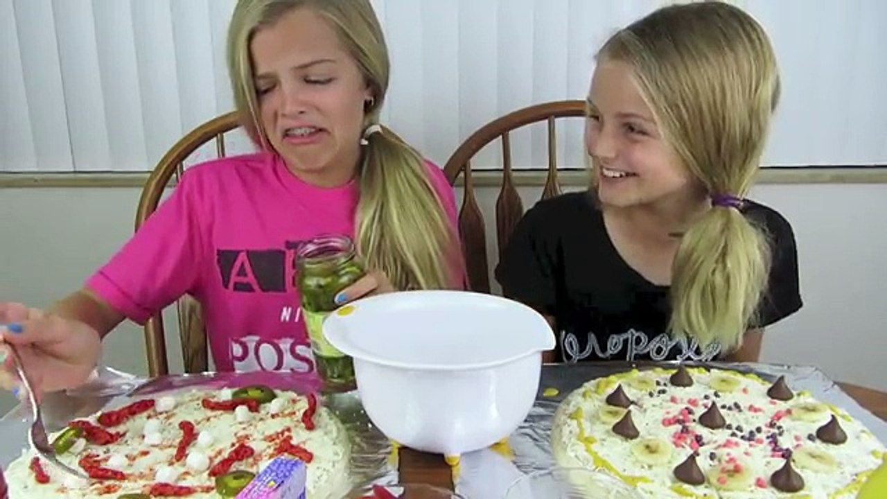 Pizza Challenge ~ Jacy and Kacy
