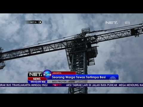 Besi Proyek Rusun Jatuh, 1 Orang Tewas Tertimpa NET24