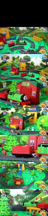 Thomas & Friends Sort & Switch Delivery Set Train Percy from Cartoon Toys VIDEO FOR CHILDREN
