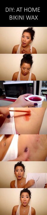 DIY: At Home Bikini Waxing Using Hard Wax