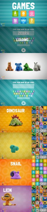 Talking ABC Games Funny Words for Kids With ABC Animals Songs