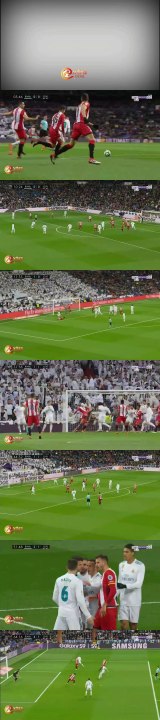 ملخص مباراه ريال مدريد وجيرونا 6-3 سوبر هاترك المدمر رونالدو حفيظ دراجي - الدوري الاسباني