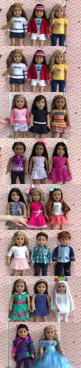 All My American Girl Dolls / Customs / GOTYS / Truly Me /BeForever