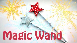 How to make a magic Wand (Origami magic Wand)? Christmas Crafts