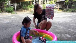 Pool Party Playtime with Gareth! Sea Creatures Growing Toys Unboxing and Review