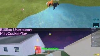 Chased by Wolves + Flying My Little Pony Rainbow Dash - Lets Play Online Roblox Games